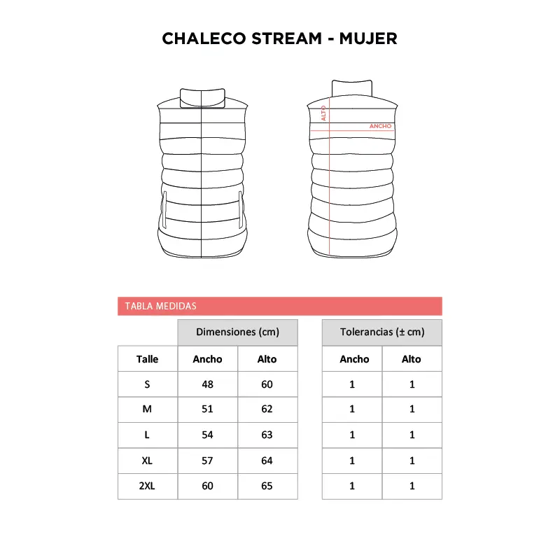 CHALECO STREAM WOMEN
