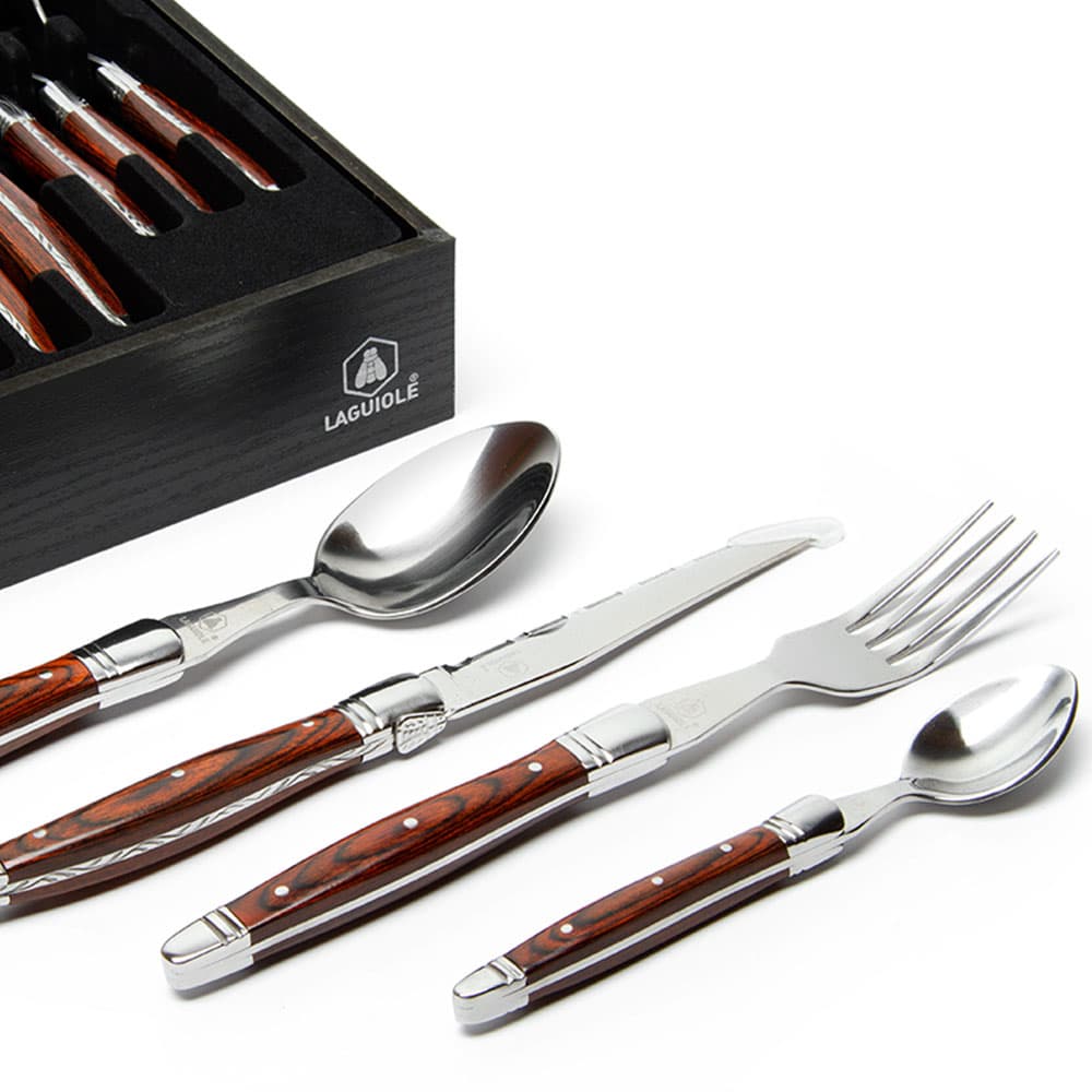 Set de mesa x 16 piezas Laguiole