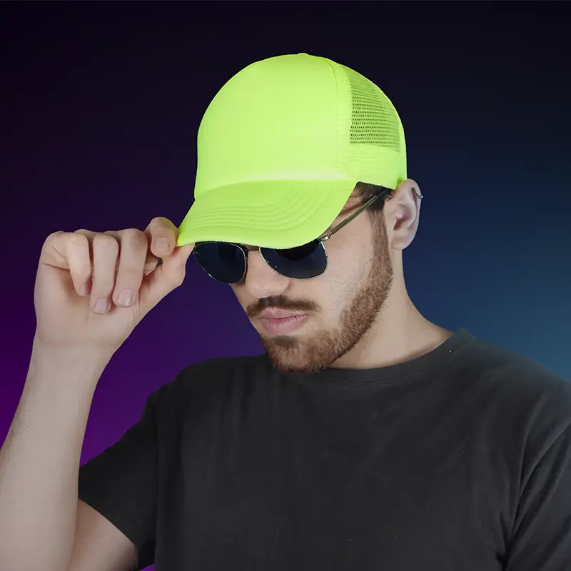 Gorro Trucker Fluo