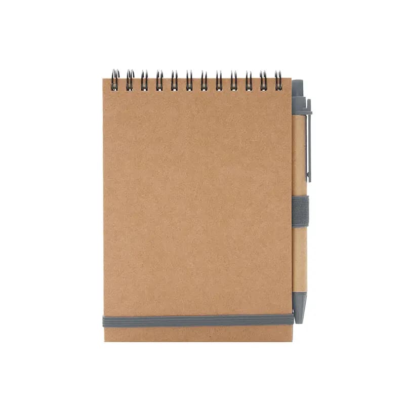 Cuaderno ECO1 Espiralado A6 C/boligrafo