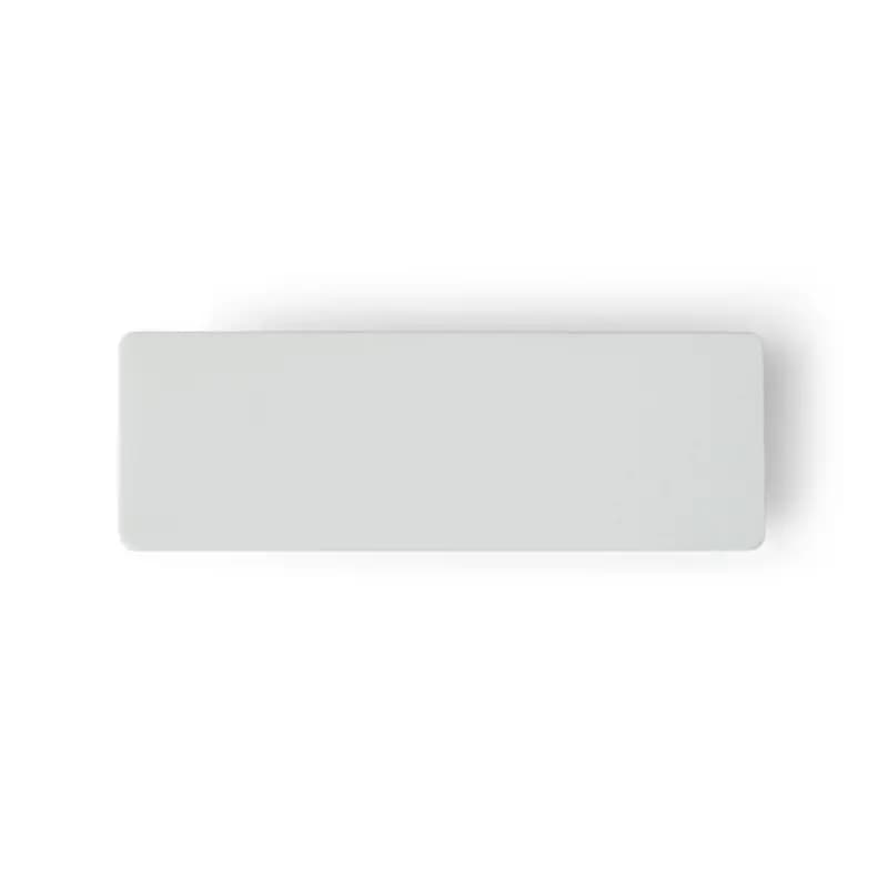 Name Tag Alloy Blanco Chico