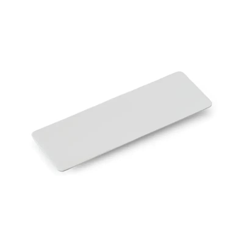 Name Tag Alloy Blanco Chico