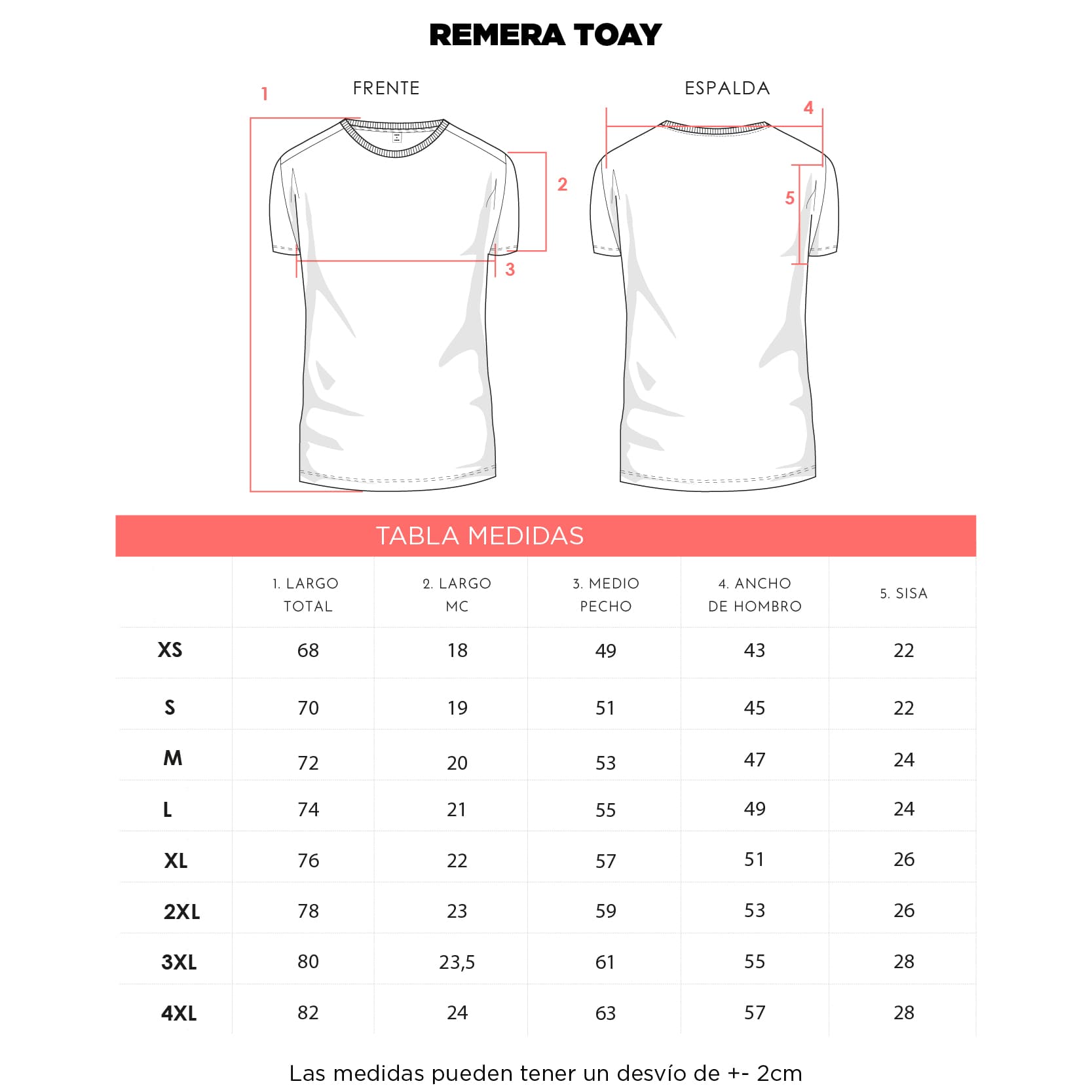 Remera Toay